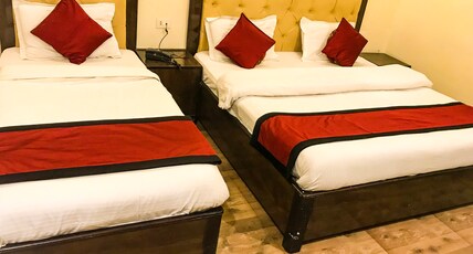 Durga Residency by Voyager Hotels @ 2 mins from Katra Railway station Room Type - Deluxe Triple Bed Ac Durga Residency by Voyager Hotels @ 2 mins from Katra Railway station Room Type - Deluxe Triple Bed Ac