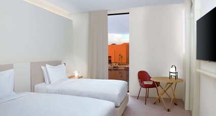 DoubleTree by Hilton Ben Guerir Hotel & Residences Room Type - TWIN DELUXE ROOM POOL VIEW