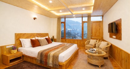 Olive Grand View Room Type - Premium Room Private Balcony | Mountain View Full-Length Glass Windows | Lounge 110 Olive Grand View Room Type - Premium Room Private Balcony | Mountain View Full-Length Glass Windows | Lounge 110
