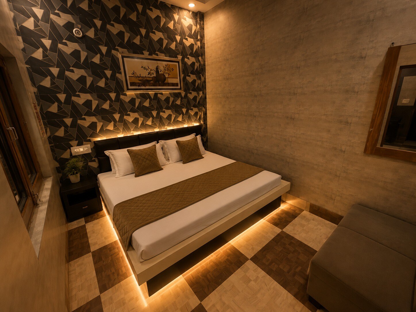The Krishna guest house / Walking Distance To Ram Mandir - Tap to explore photos