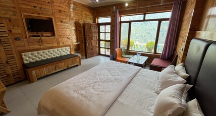 Garden Cottage, Dhanolti Room Type - Triple Room with Hill View