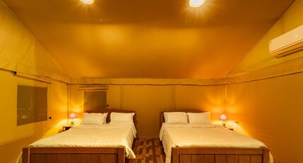 Forest Safari Retreat (FSR) Room Type - AC African Tent 4 (Max 5 sharing)