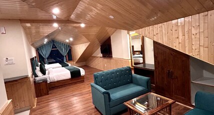 Hidden Heaven Manali Room Type - Family Suite With Balcony