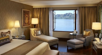 The Leela Palace Udaipur Room Type - Grand Heritage Lake View Room with Bathtub The Leela Palace Udaipur Room Type - Grand Heritage Lake View Room with Bathtub