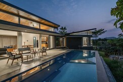 Aaramgharstays - 3BR Lakeshore w/Infinity pool & Jacuzzi