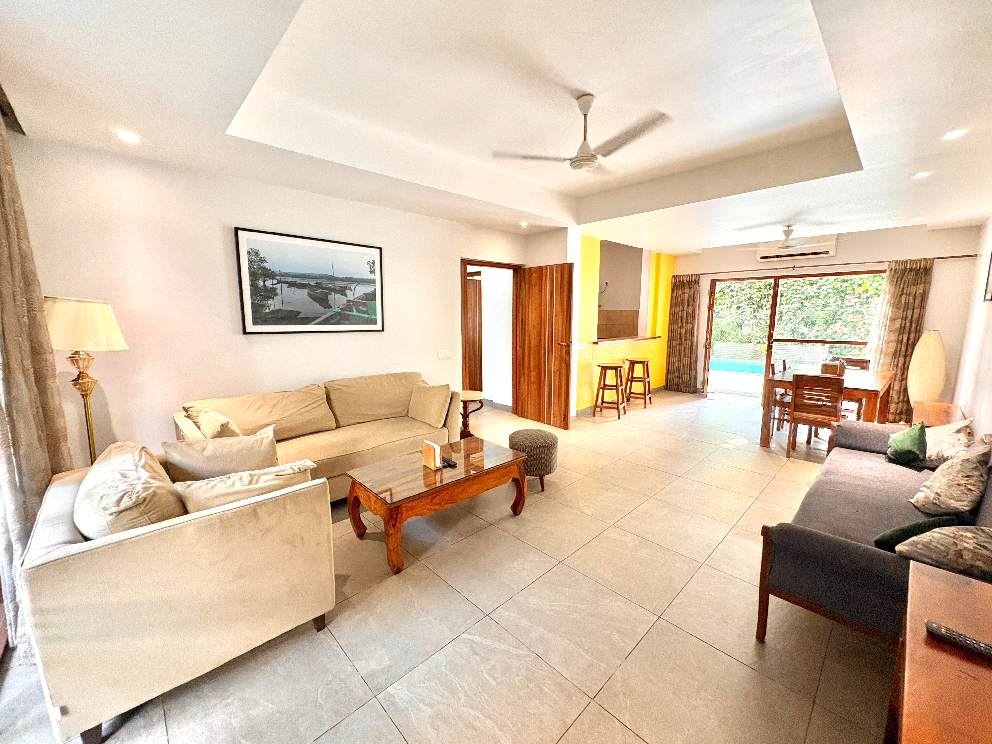 Luxury Pvt Pool Villa Near Baga Beach and River - Tap to explore photos