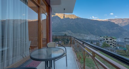 Snow Peak Retreat & Cottages (Centrally Heated- Hill View) Room Type - Super Deluxe Room- Air Conditioned-Centrally Heated | Balcony Snow Peak Retreat & Cottages (Centrally Heated- Hill View) Room Type - Super Deluxe Room- Air Conditioned-Centrally Heated | Balcony