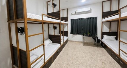 Billet, Mangalore. Room Type - Room2(Mixed Dormitory) -6 bed
