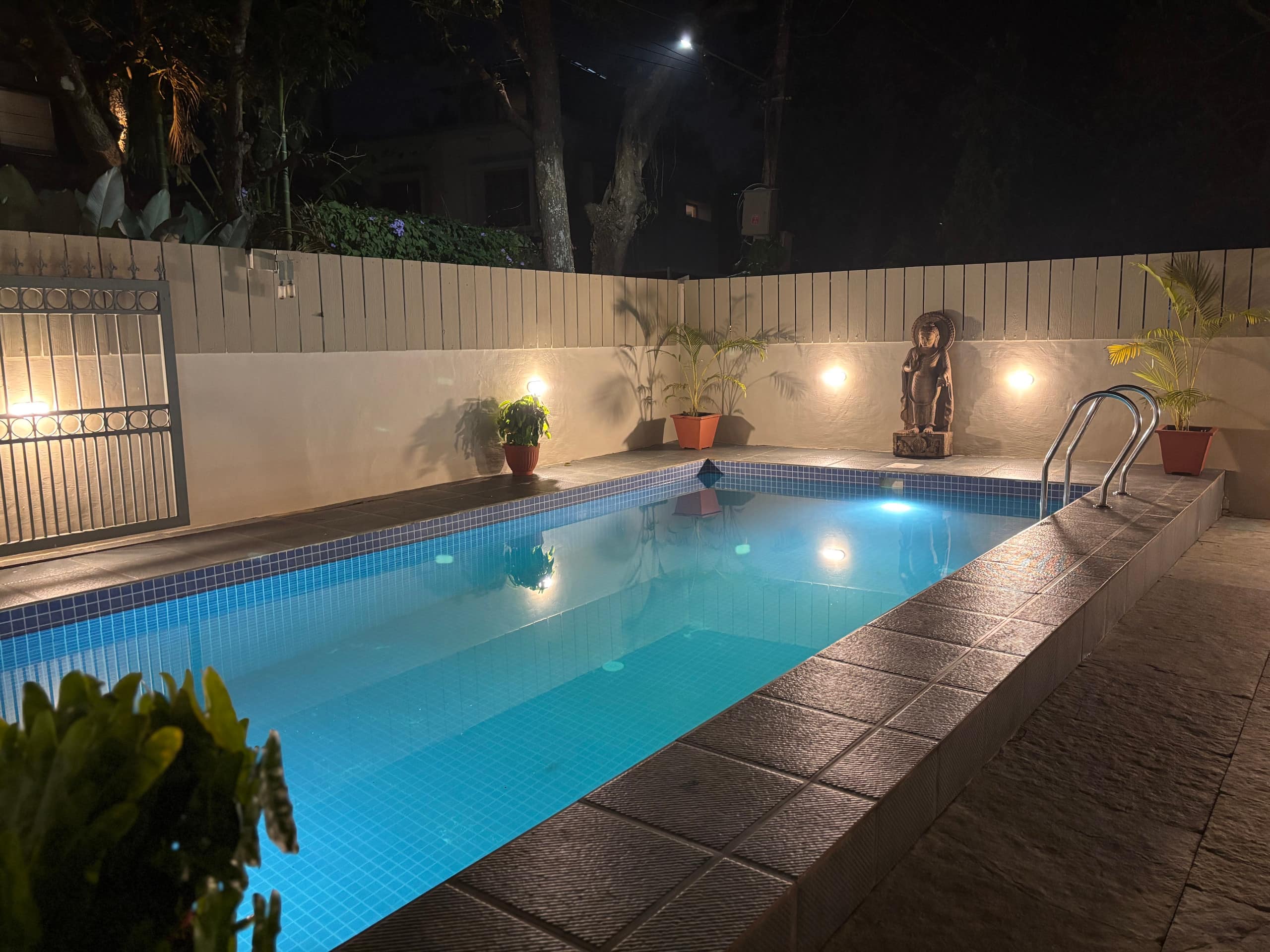 Villa Eliets 4BHK Pvt Pool Parking Sangolda - Tap to explore photos