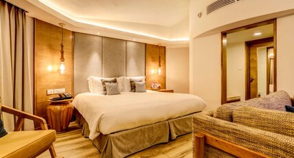 Taj Fisherman's Cove Resort & Spa, Chennai Room Type - Premium Cottage Garden View King Bed with bathtub