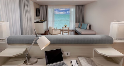 Pullman Phuket Panwa Beach Resort Room Type - DELUXE SUITE, 1 King Size Bed, Balcony overlooking Andaman Sea Pullman Phuket Panwa Beach Resort Room Type - DELUXE SUITE, 1 King Size Bed, Balcony overlooking Andaman Sea
