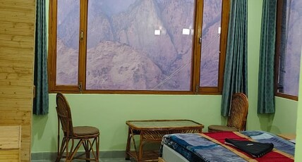 Swayambhu Homestay Auli Room Type - Deluxe Triple Bed Room With Private Balcony and Hathi Parvat View Swayambhu Homestay Auli Room Type - Deluxe Triple Bed Room With Private Balcony and Hathi Parvat View