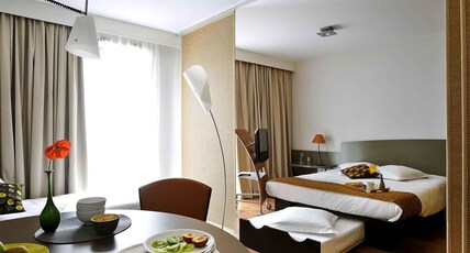 Aparthotel Adagio Nantes Centre Room Type - Studio with 1 double bed + 2 trundle beds