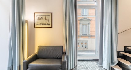 Best Western Plus Hotel Universo Room Type - 1 King Bed, Junior Suite, 32 Square Meters, Two Levels, Living Area, Wi-Fi, TeaCoffee Best Western Plus Hotel Universo Room Type - 1 King Bed, Junior Suite, 32 Square Meters, Two Levels, Living Area, Wi-Fi, TeaCoffee
