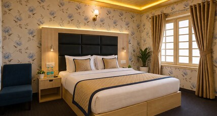 Hotel New Park  Dal Lake & Himalayan Hill View Room Type - Standard Room Non AC - Back Wing (Peaceful Stay)