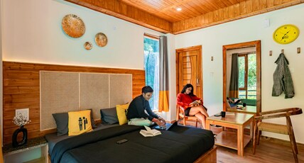 The Hosteller Kasol Room Type - Deluxe Double Room x B Block
