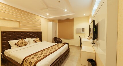 Radical Palace Room Type - Superior Room , 24 hrs checkin and checkout, 15 Percent discount on Food Bill Radical Palace Room Type - Superior Room , 24 hrs checkin and checkout, 15 Percent discount on Food Bill