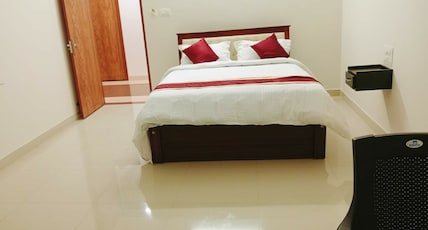 SATHWIK LODGE Room Type - Deluxe Double NON AC SATHWIK LODGE Room Type - Deluxe Double NON AC