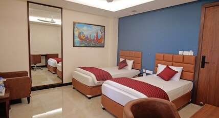 Chaitanya Bhavan - Hare Krishna Mandir Ahmedabad Room Type - Super Deluxe Room