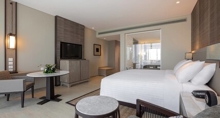 Phuket Marriott Resort and Spa, Nai Yang Beach Room Type - Family room, Bedroom 1: 1 King, Bedroom 2: 2 Double