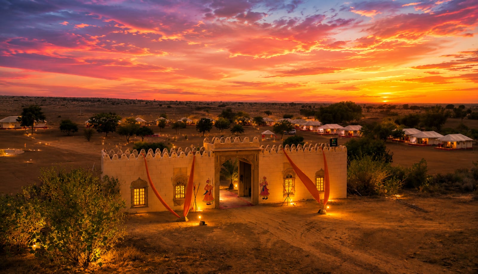 Om Desert Resort - Tap to explore photos