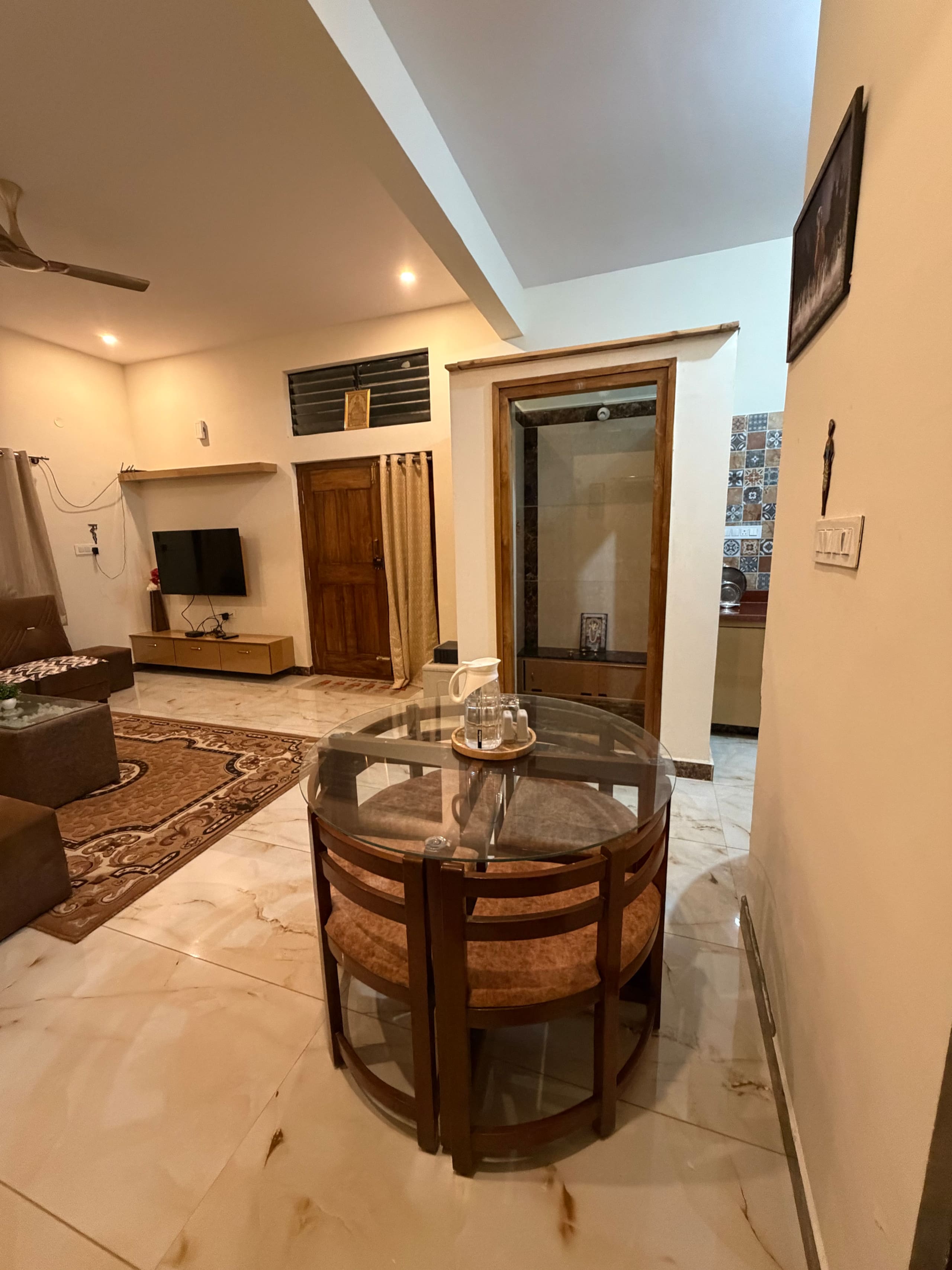 Aathmika Cozy 2BHK flat in Mysore at ground floor - Tap to explore photos