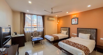 Hotel Brahmaputra Residency (1Km from Guwahati railway station) Room Type - Corporate Deluxe room (Twin bed room) Hotel Brahmaputra Residency (1Km from Guwahati railway station) Room Type - Corporate Deluxe room (Twin bed room)