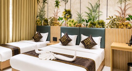Hotel Mangla Inn Room Type - Mangla Trio ( Triple Bed ) Hotel Mangla Inn Room Type - Mangla Trio ( Triple Bed )