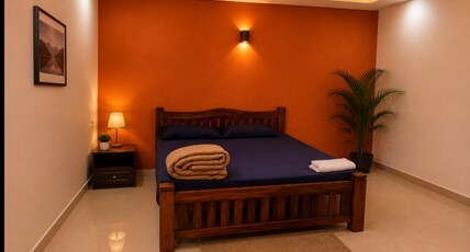 Ishwar Place Rooms and Cafe Room Type - Bedroom 1