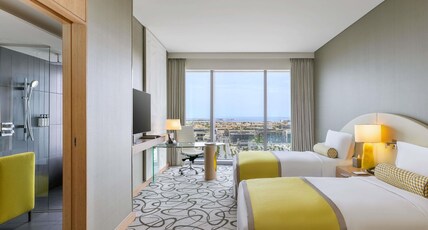 SOFITEL DUBAI DOWNTOWN Room Type - LUXURY ROOM, 2 Single Beds SOFITEL DUBAI DOWNTOWN Room Type - LUXURY ROOM, 2 Single Beds