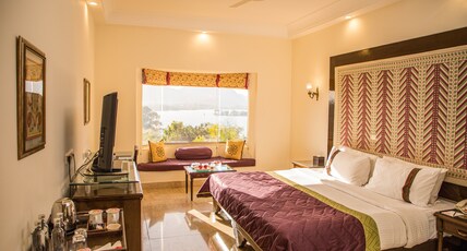 The Lalit Laxmi vilas palace Room Type - Deluxe Lake View King