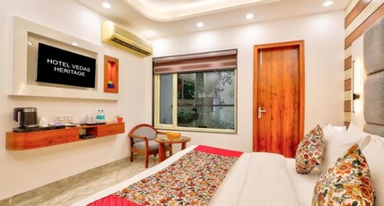 Hotel Vedas Heritage (Newly Built 2026) - Karol Bagh Room Type - Super Deluxe With Balcony