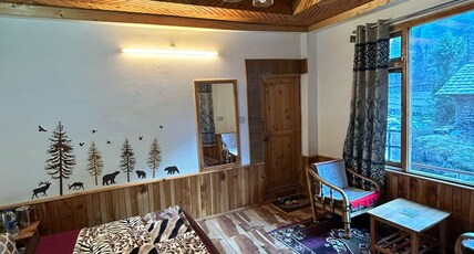 Alpine Stays Riverside jibhi Room Type - Delux room