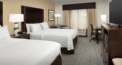 Hampton Inn & Suites Alpharetta Room Type - 2 QUEENS WORK DESK NSMKG