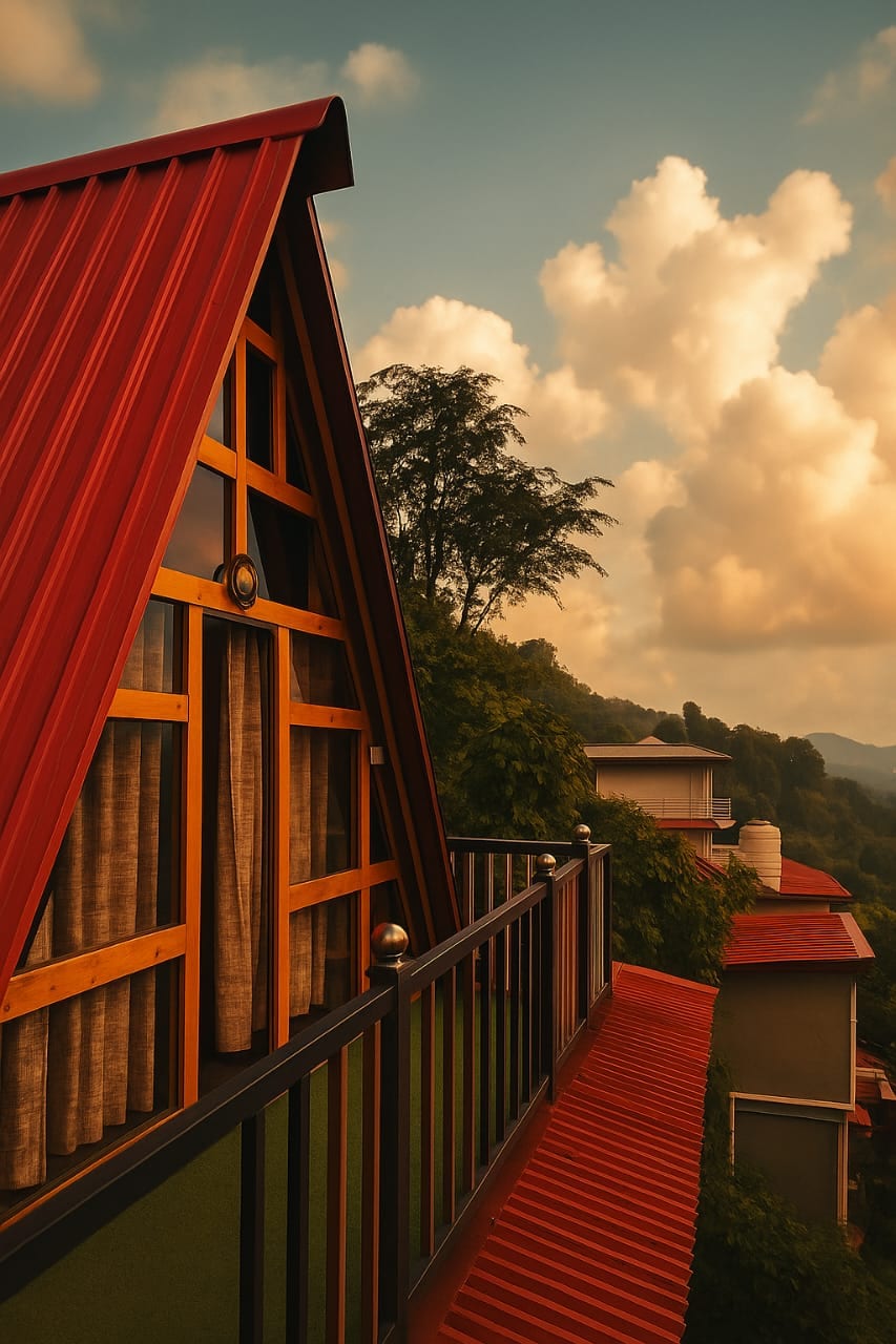 A Frame Cabin at Nackuchiyatal - Tap to explore photos
