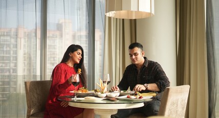 The Westin Gurgaon Room Type - Club lounge access, 2 Bedroom Suite, Bedroom 1: 1 King, Bedroom 2: 1 King, City view