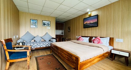 Himalayan High, Auli, By Himalayan Eco Lodges Room Type - Deluxe Room with Mountain View