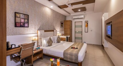 Dwarkadhish Lords Eco Inn Dwarka - Pure Veg Room Type - Deluxe Room