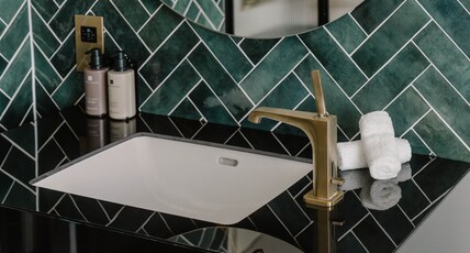 The Halyard Liverpool, Vignette Collection, an IHG Hotel Room Type - 1 King Suite  Dock View Balcony Top Floor Feature Bath