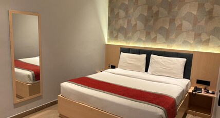 The Citi Residenci Hotel, Bidhannagar Room Type - Deluxe Room.
