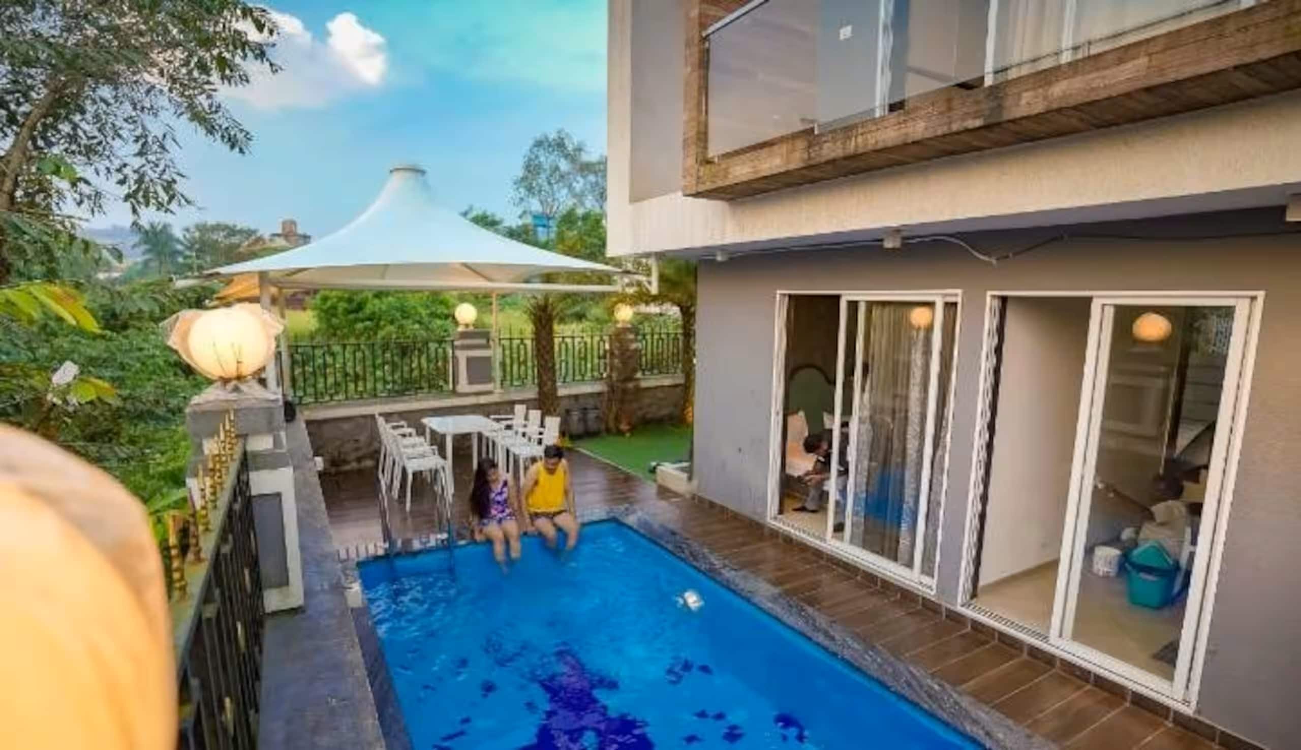 3BHK TUCSON VILLA WITH PVT POOL BY STELLAR STAYS - Tap to explore photos