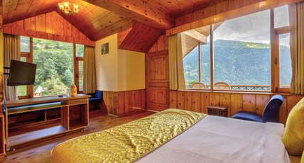 Solang Cottage And Cafe By Snow City Farm Room Type - Luxury Room