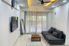 2 BHK fully furnish with 2000 sqft private terrace