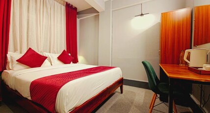 Mayuri Lodge Room Type - Room no 14 . Transit room luxury economy , fully carpeted
