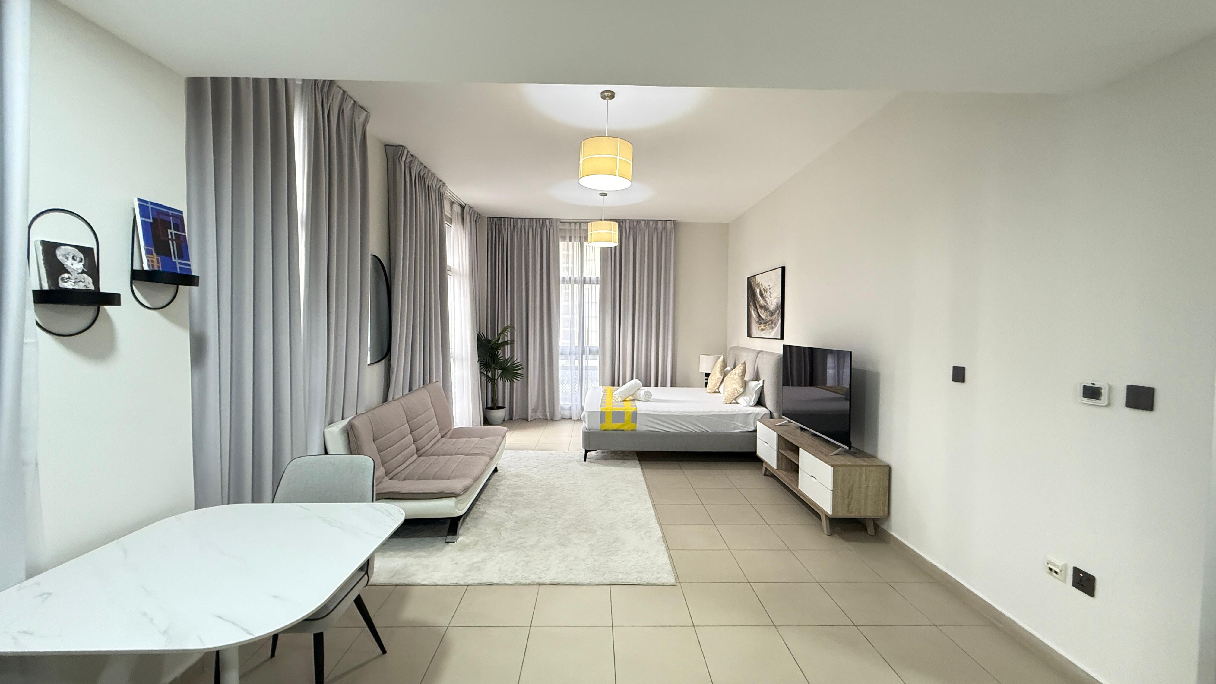Luxury Oasis Apartments in Barsha Heights - Tap to explore photos