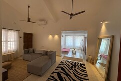 North Goa 2bhk, near Coconut tree road parra, Bohemian house