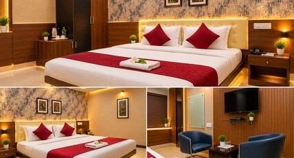 Hotel Miland Palace Near Railway Station Room Type - Deluxe Room
