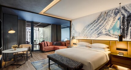 Hyatt Centric City Centre Kuala Lumpur Room Type - 1 KING BED, CITY VIEW BALCONY, PREMIUM