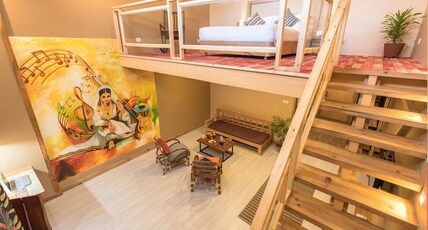 Sunshine Resort Pokhara Room Type - Loft Duplex Mountain View Room with Balcony Sunshine Resort Pokhara Room Type - Loft Duplex Mountain View Room with Balcony