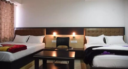 Hotel satyam international Room Type - Family Room (2 King Bed Comfortable for 4 Person) Hotel satyam international Room Type - Family Room (2 King Bed Comfortable for 4 Person)